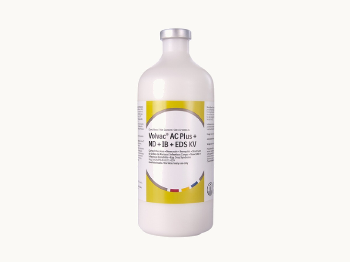 VOLVAC® AC PLUS + ND + IB + EDS KV product pack shot
